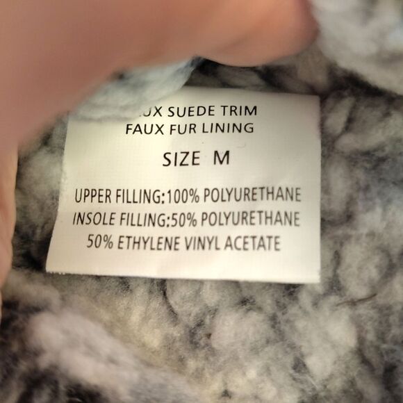 MUK LUKS Devyn Animal Printed Sherpa Slingbacks & Dearforms Slippers Lot Med 7/8 - Picture 10 of 16